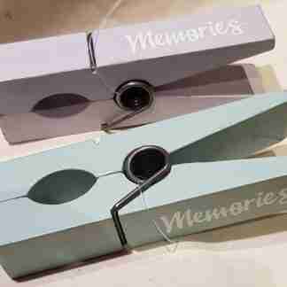 Peg style photo memory holder, a fun stocking filler gift
