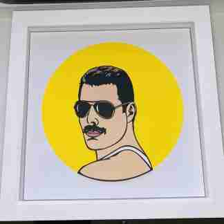Freddie Mercury Inspired 3D Mandala Artwork