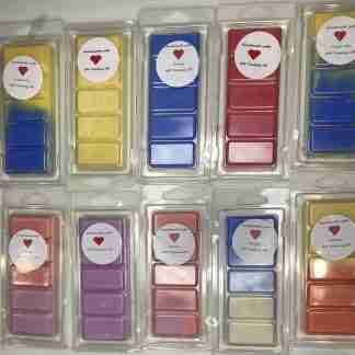 Wax Melts Snap Bars Buy 4 get 1 For FREE Highly Fragranced, Long Lasting Melts