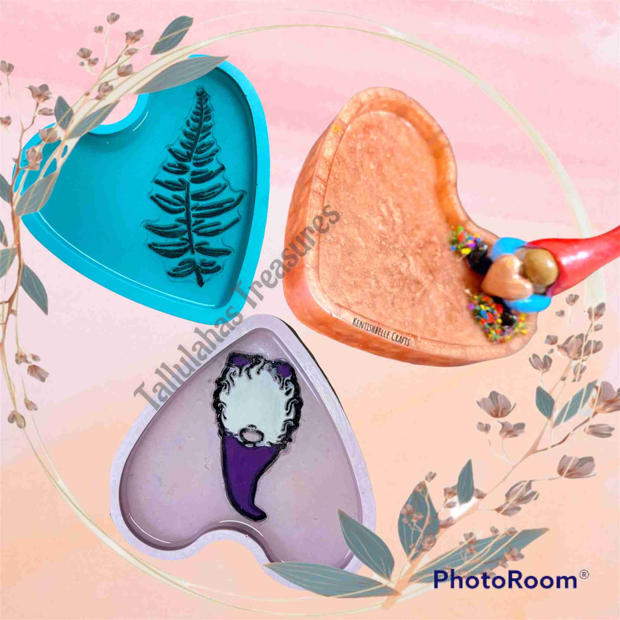 Heart trinket dish