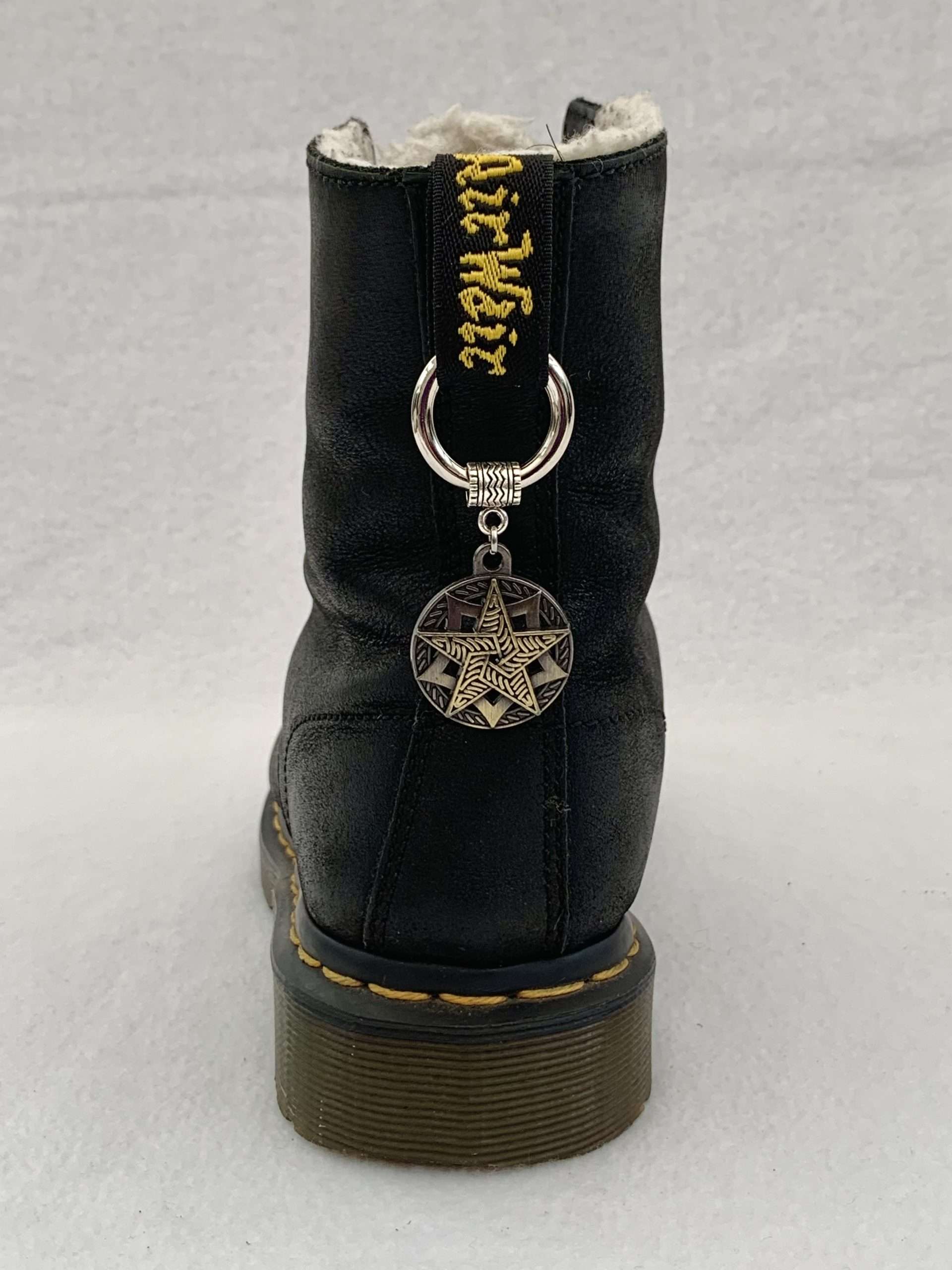 Pentagram Dr Martens Charms | Alt Boot Accessories | DM Tag Charms | Grunge | Air Wair - Image 2