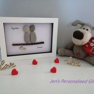 Together Forever Pebble Frame