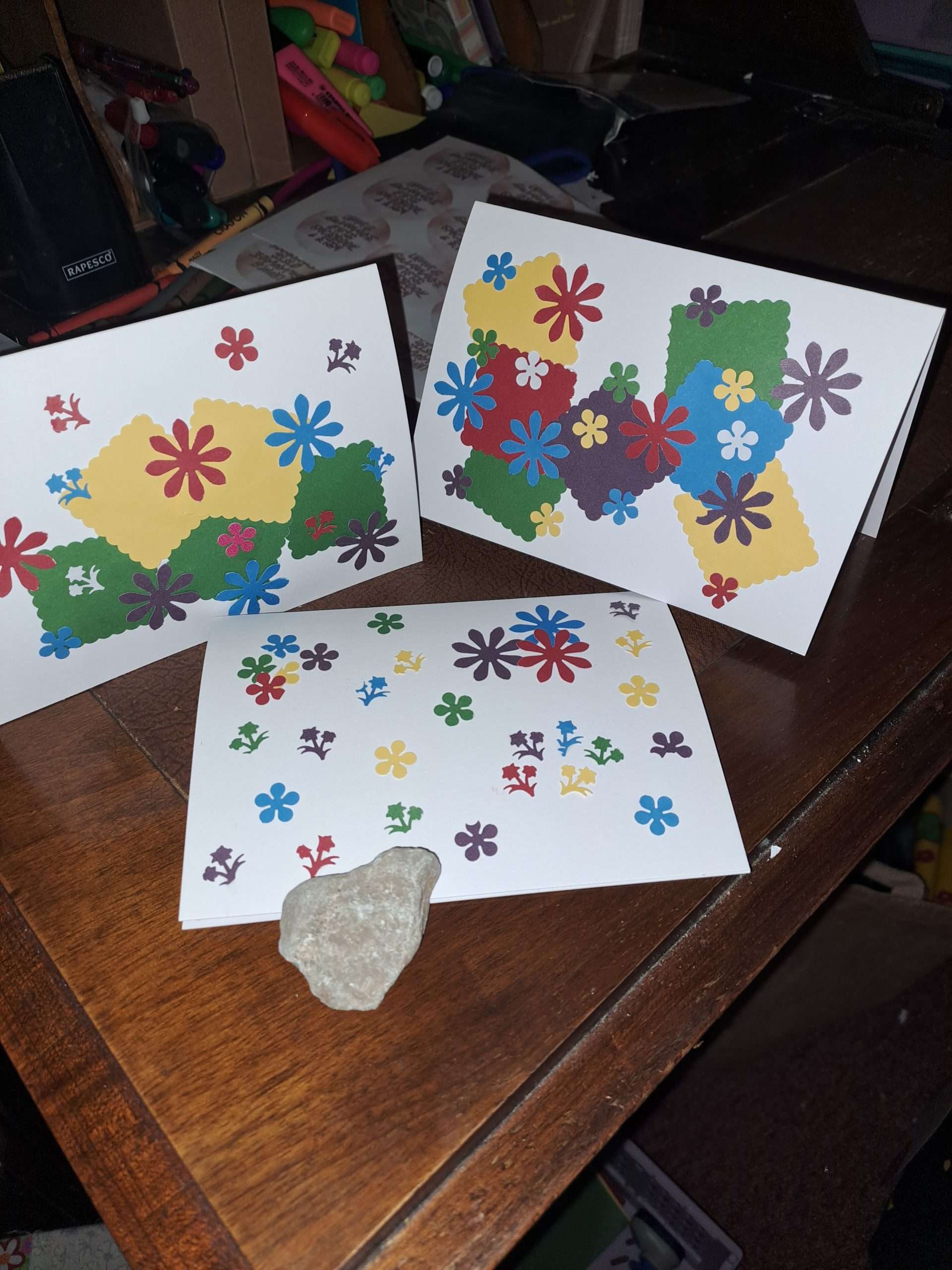 Pack of 5 Handmade Female Birthday Cards - Image 5