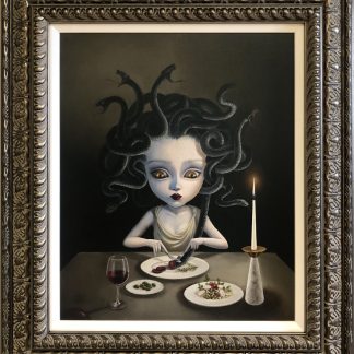 【Plat Du Jour】 limited edition print with frame by Xue Wang