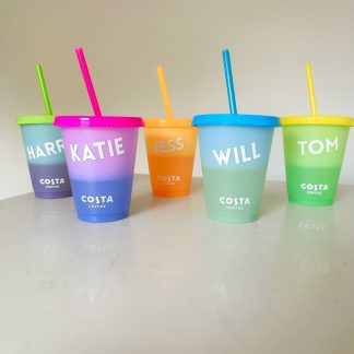 Personalised Colour Changing Costa Cold Cup