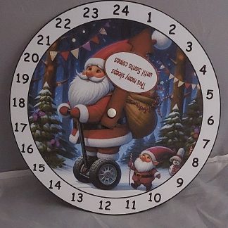 Advent countdown clock