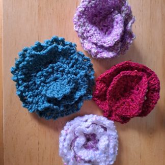Handmade Woolen Flower Brooch