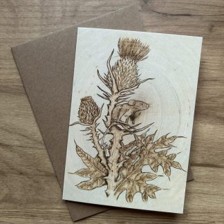 Greetings card - To a Mouse