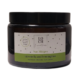3 wick Nae Midges outdoor candle