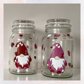 Recycled Glass Jar – Gonk Treat Jar