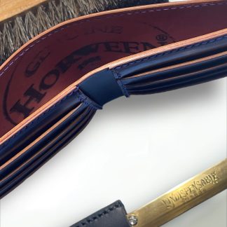 Handmade Horween Shell Cordovan Full Wallet in a choice of colours
