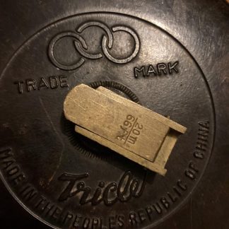 三捲尺 Vintage "Tricle" Measuring 20 meters Tape. Made In People's Republic of China Collectible Measur