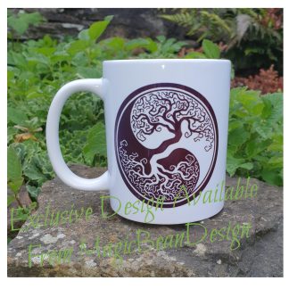Yin Yan Tree (B&W) - Exclusive Design Ceramic Mug