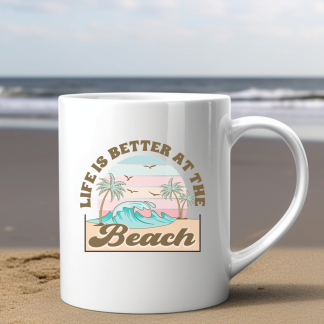 11oz Mug - Life's Better at the Beach