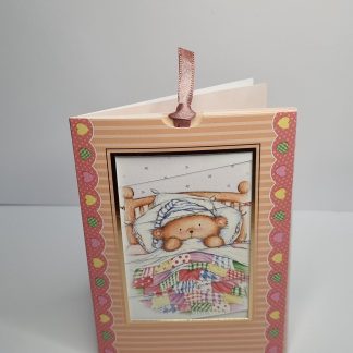 Get Well Soon/Thinking of You/Well Wishes concept reveal card, a picture image and a verse image.