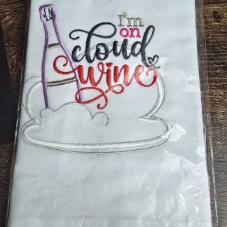 Embroidered Cute Design Tea Towel 100% Cotton