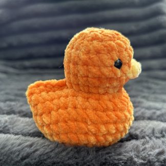 Crocheted duck