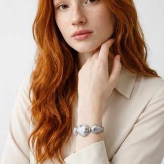 Forget me nots T bar bracelet