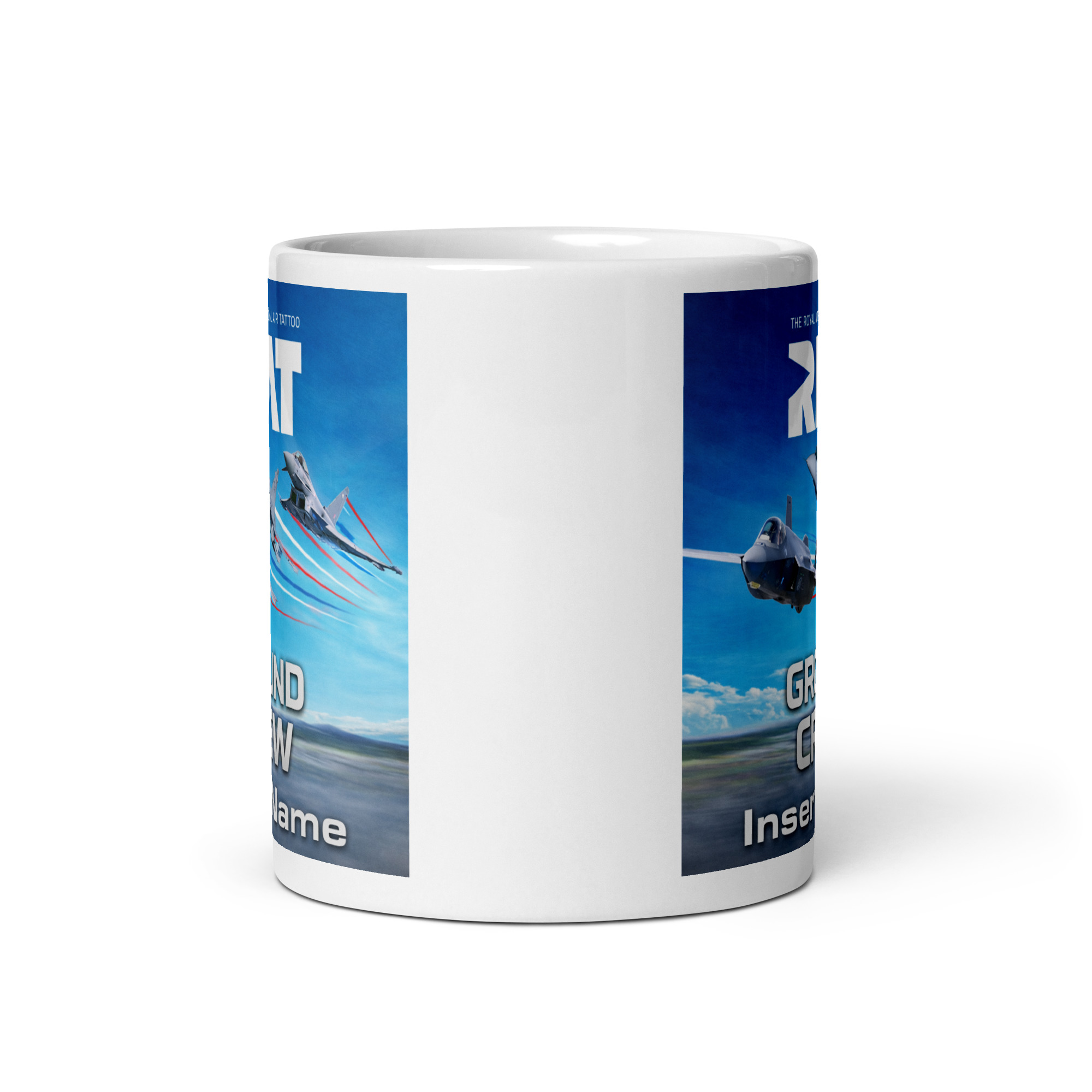 RIAT Ground Crew Personalised Mug RAF Air Tattoo Gift Aviation Mug - Image 3