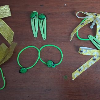 Hair clips and elastics