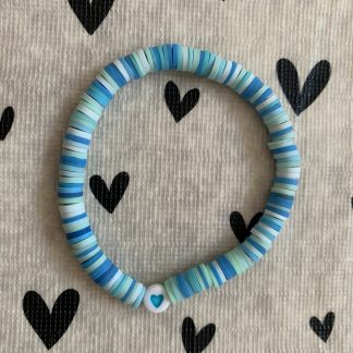TRUE BLUE - Handmade Beaded Bracelet