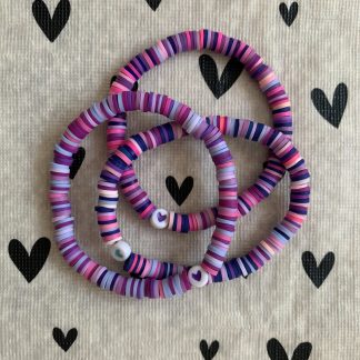 PURPLE PALS - Handmade Beaded Bracelets