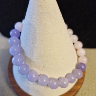 Baby pink and purple Quartzite Stretch