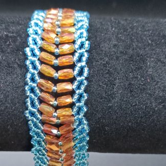 Chevron sparkles bracelet
