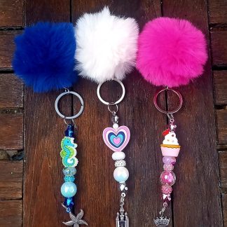Fluffy Key-Ring/Bag Charm.