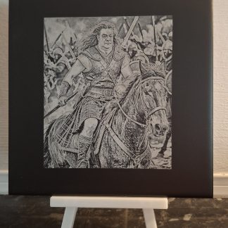 Scotsman on Horse Back