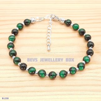 Green Tiger Eye Bracelet - B1208