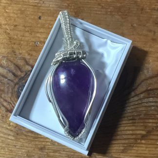 Purple Amethyst Necklace