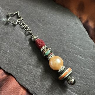 Beaded Bag Charm
