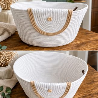Handmade Rope Basket