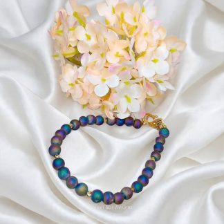 Rainbow Agate Druzy Bracelet