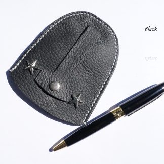 Key Wallet in Genuine Leather with Pull-Up Key Pouch