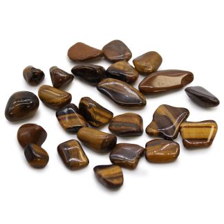 Small African Tumble Stone - Golden Tiger's Eye
